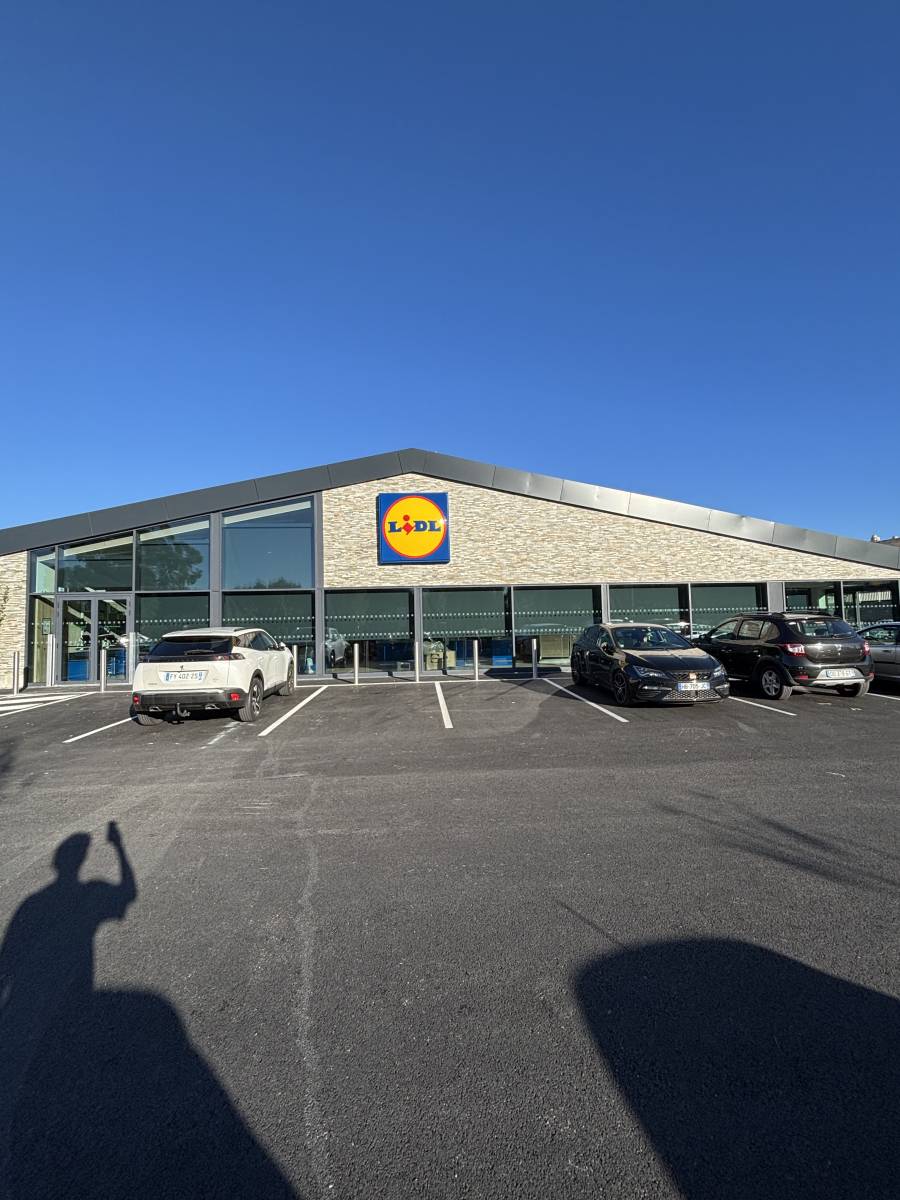 Rénovation du Lidl de La Londe
