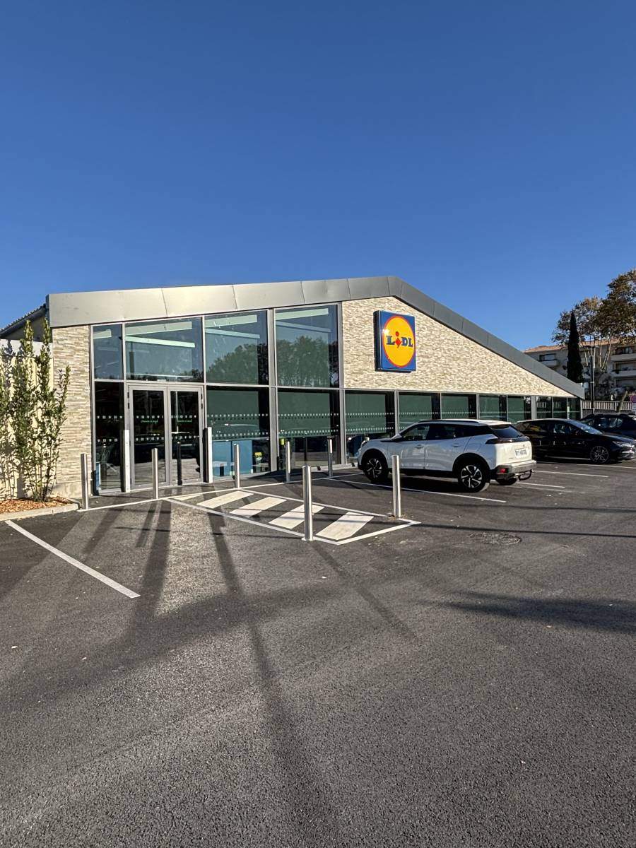 Rénovation du Lidl de La Londe